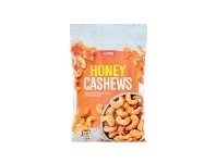 Coles Honey Cashews 200g