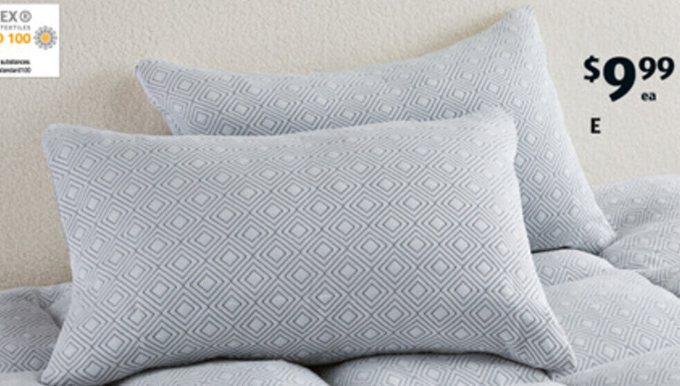 Bamboo Jacguard Pillow Protector offer at ALDI