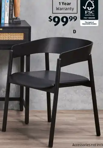 ALDI Premium Timber Chair offer