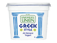 Coles Farmers Union Greek Style Yoghurt 950g-1kg offer