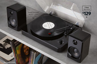 ALDI Turntable with Speakers offer