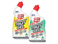 Coles White King Toilet Bleach Gel Cleaner 700ml offer