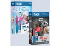 Oral-B Frozen or Star Wars Kid’s Oral Care Kit