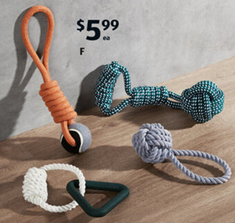 ALDI Rope Dog Toys offer