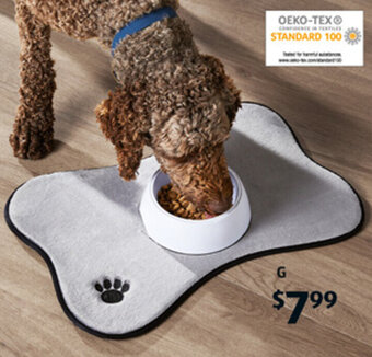 ALDI Pet Bowl Mat offer