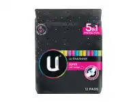 Chempro U by Kotex Ultra Thin Super Wing 12 Pack offer