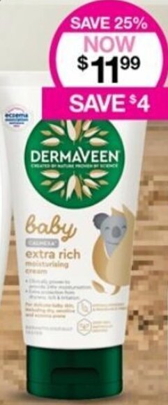 Priceline Dermaveen Baby Extra Rich offer
