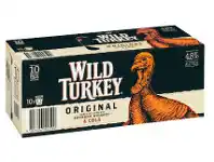Liquorland Wild Turkey & Cola Can 375ml (10 Pack) offer