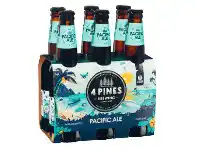 Liquorland 4 Pines Brewing Pacific Ale Bottles 6x330ml offer