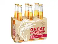 Liquorland Great Northern Original Lager Bottles 6x330ml offer