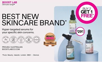 Priceline Boost Lab Skincare offer