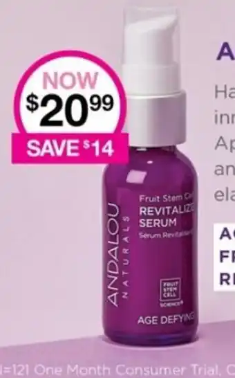 Andalou Naturals Revitalized Serum