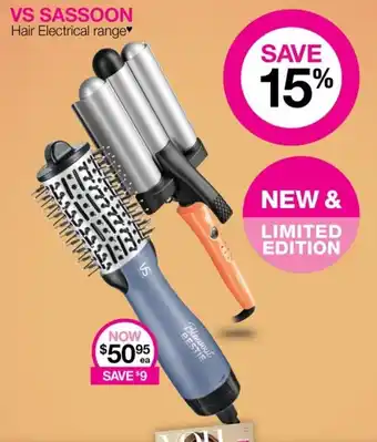 Priceline VS Sassoon Hair Electrical offer