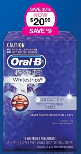Priceline Oral-B Whitestrips offer