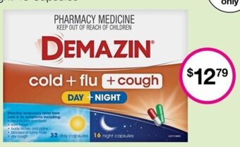 Priceline Demazin Cold + Flu + Cough offer