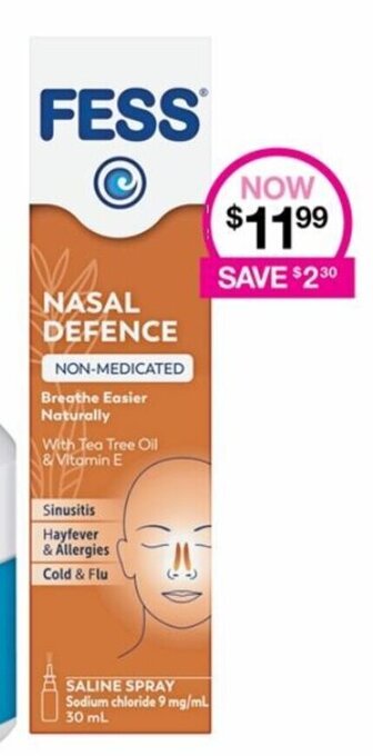 Priceline Fess Nasal Defence offer