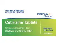 Chempro Pharmacy Choice Cetrizine Allergy Tablets 10 Pack offer