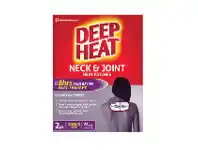 Chempro Deep Heat Neck & Joint Heat Patch 2 Pack offer