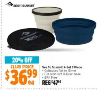 Anaconda Sea to Summit X-Set 2 Piece offer