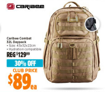 Anaconda Caribee Combat 32L Daypack offer