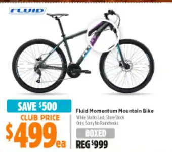 Anaconda Fluid Momentum Mountain Bike offer