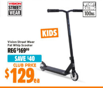 Anaconda Vision Street Wear Fat Whip Scooter offer