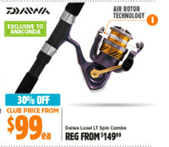 Anaconda Daiwa Luxel LT Spin Combo offer