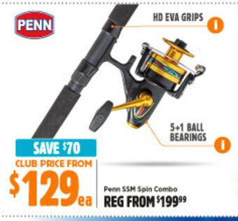 Anaconda Penn SSM Spin Combo offer