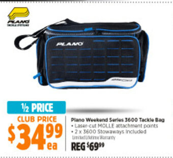 Anaconda Plano Weekend Series 3600 Tackle Bag offer