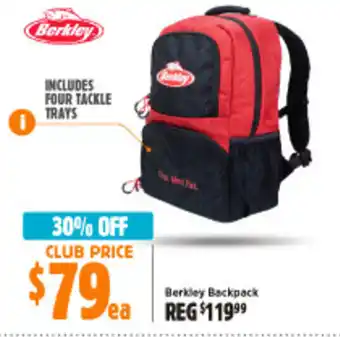 Anaconda Berkley Backpack offer