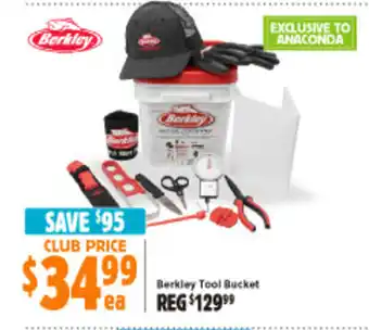 Anaconda Berkley Tool Bucket offer