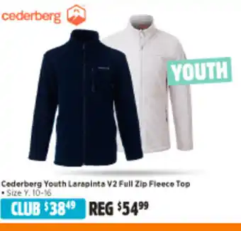 Anaconda Cederberg Youth Larapinta V2 Full Zip Fleece Top offer