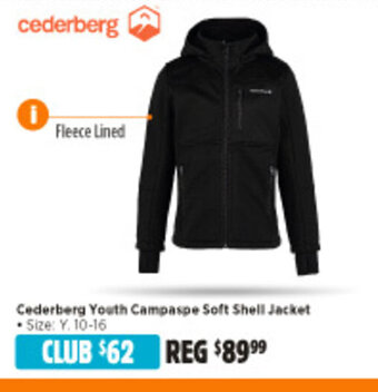 Anaconda Cederberg Youth Campaspe Soft Shell Jacket offer