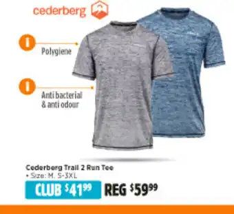 Cederberg Trail 2 Run Tee