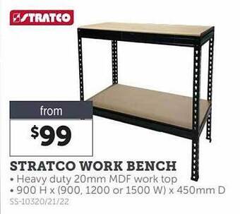 Stratco Stratco work bench offer