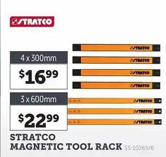 Stratco Stratco magnetic tool rack offer