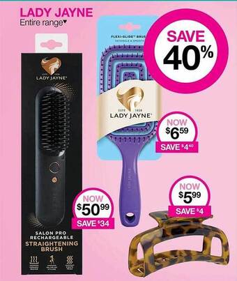 Priceline Lady jayne entire range offer