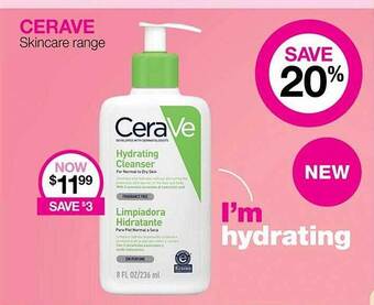 Priceline Cerave skincare range offer