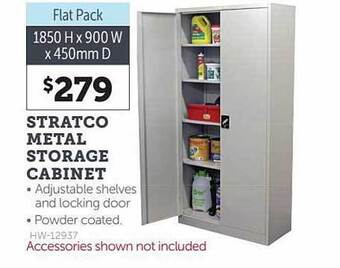 Stratco Stratco metal storage cabinet offer