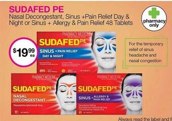 Priceline Sudafed pe offer