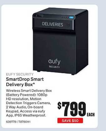 SuperCheap Auto Eufy security smartdrop smart delivery box offer