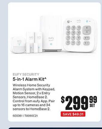 SuperCheap Auto Eufy security 5-in-1 alarm kit offer