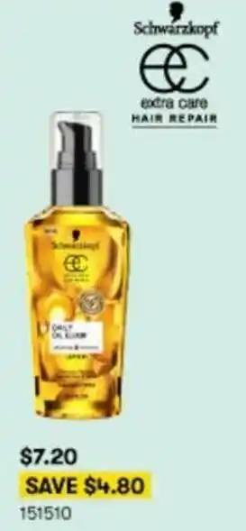 BIG W Schwarzkopf Extra Care Hair Repair offer