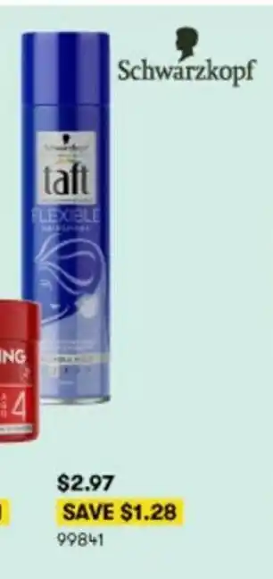 BIG W Schwarzkopf Taft offer
