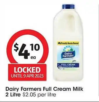 Cellarbrations Dairy farmers full cream milk offer