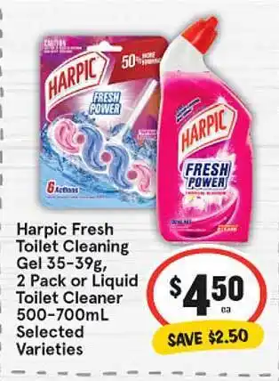 Harpic fresh toilet cleaning gel, liquid toilet cleaner