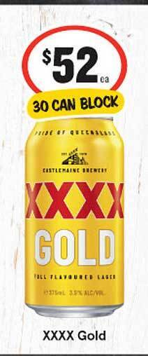 IGA Xxxx gold offer