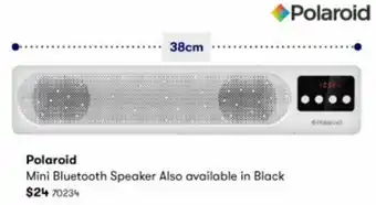 BIG W Polaroid Mini BLuetooth Speaker offer