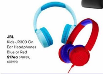 JBL Kids JR300 On Ear Headphones