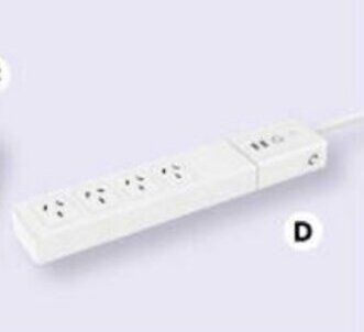 BIG W Cygnett Smart WiFi Power Board 4 Way 2 USB offer